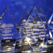 WEX Award 2020 trophies