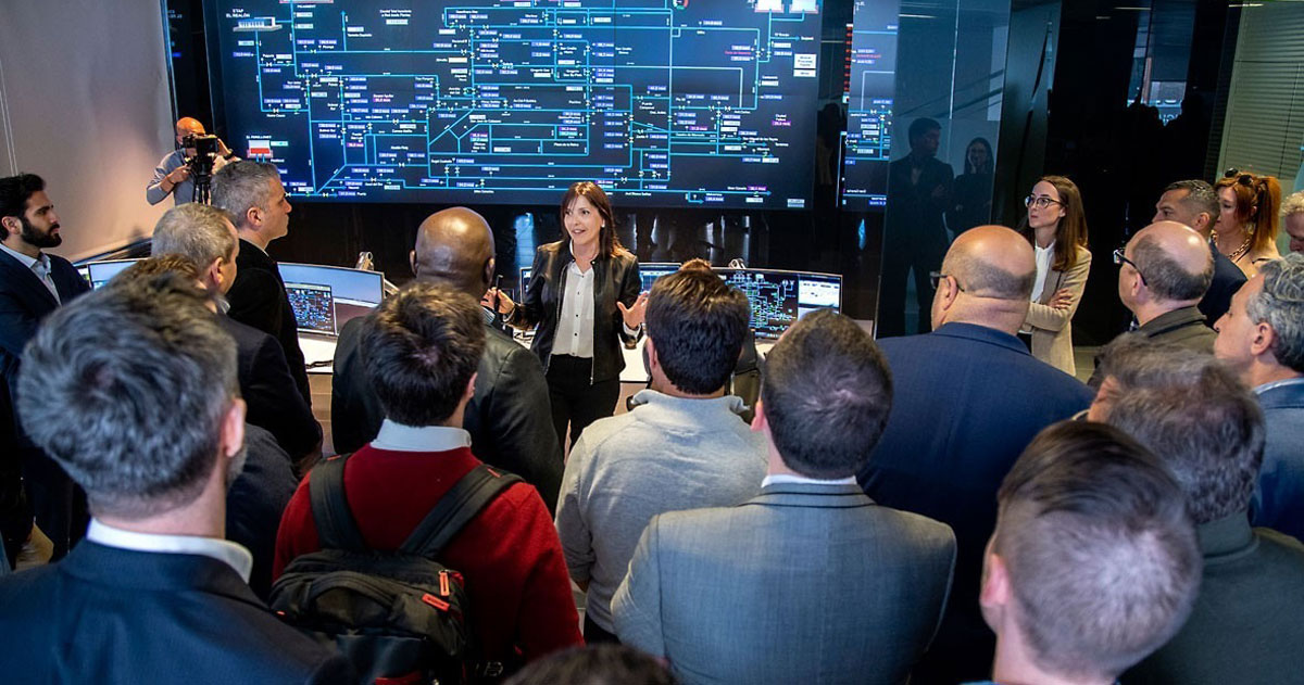 GoAigua-digital-twin-for-wex-global-2022 Group visit to GoAigua digital twin