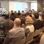 Cover slide for a short guide to WEX global video showing the audience at WEX Global 2022
