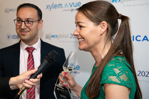 WG_Acuario_CarlosGodot-14-2 Photo of Ferr-Tech - Winner of the Aqualia Award for Innovations - at the WEX Global 2023 Awards